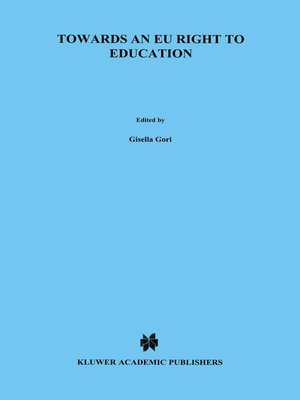 cover image of Towards an EU Right to Education